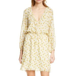 Joie Marelle Mini Dress in Antique Moss NWT